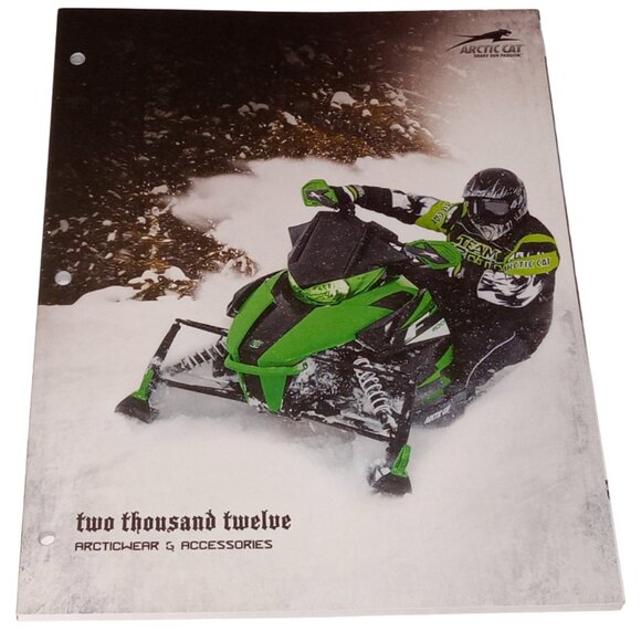 2012 Arctic Cat Snowmobile Accessories Dealer Catalog RARE - Picture 1 of 16